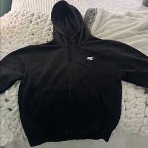 Nike Black Full-Zip Hoodie